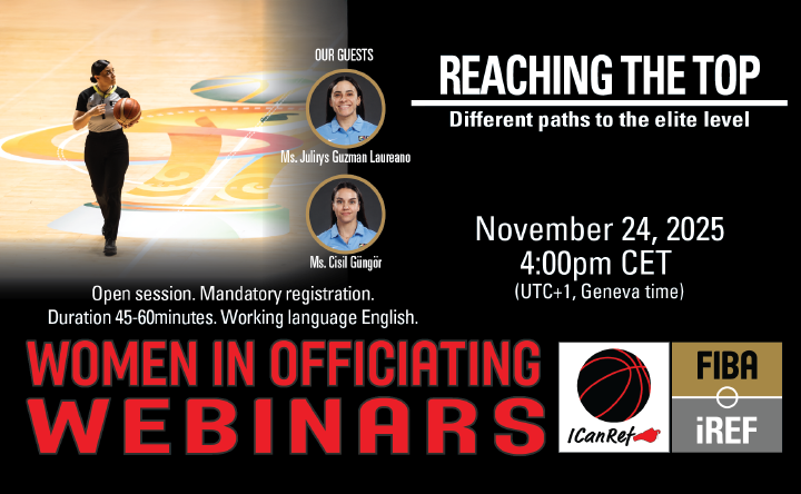 Women in Officiating Webinar – November 2025 